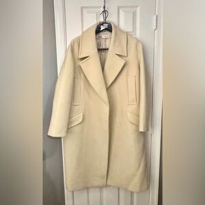 Zara Cream Trench Coat for Women